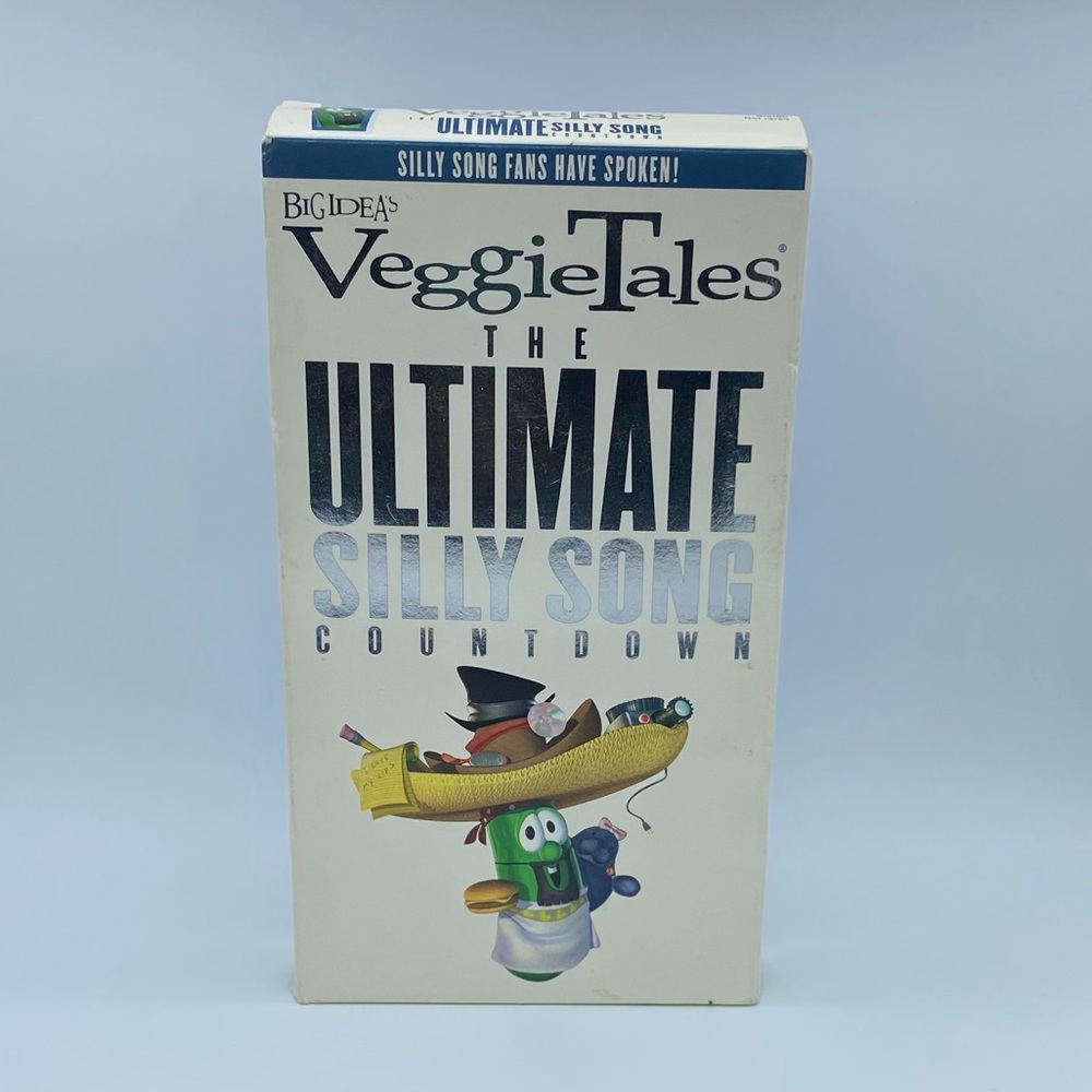 Big Idea’s VeggieTales The Ultimate Silly Song Countdown VHS Tape